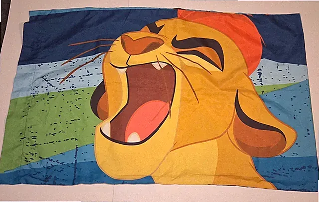 2016 Jay Franco Disney The Lion Guard Pillowcase: Kion 30" x 19"