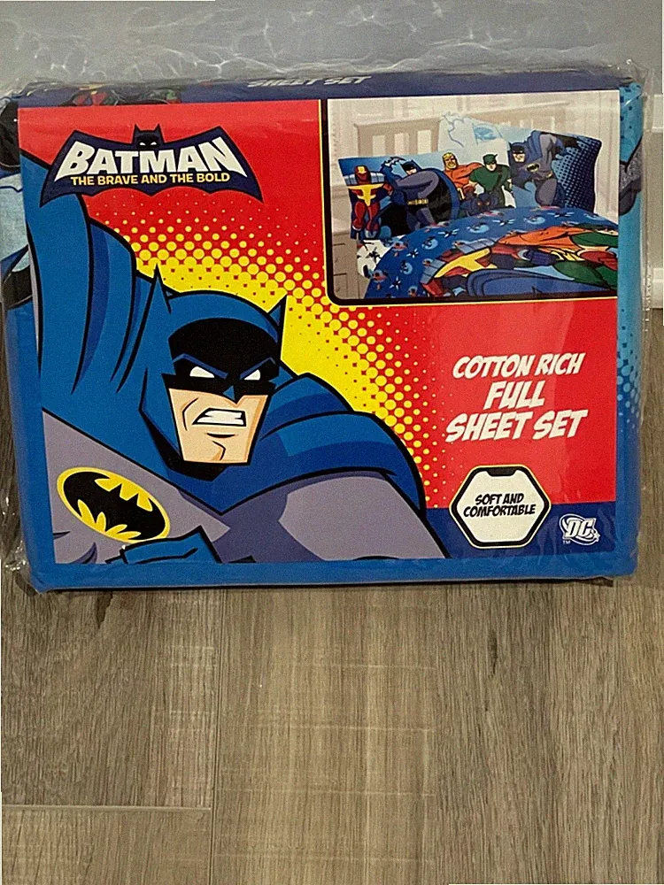 Batman Brave and the Bold Jay Franco Full sheet set 3-pc
