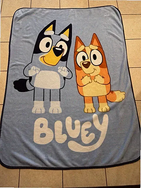 Jay Franco Bluey and Bingo Kids Throw Blanket