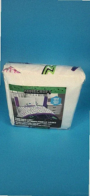 Jay Franco Minecraft Twin Sheet Set
