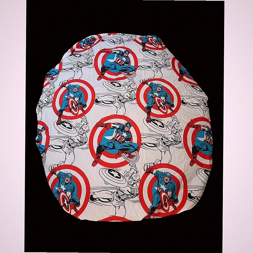 Marvel Captain America Full Bedding Set Fitted Sheet and Pillowcase Jay Franco