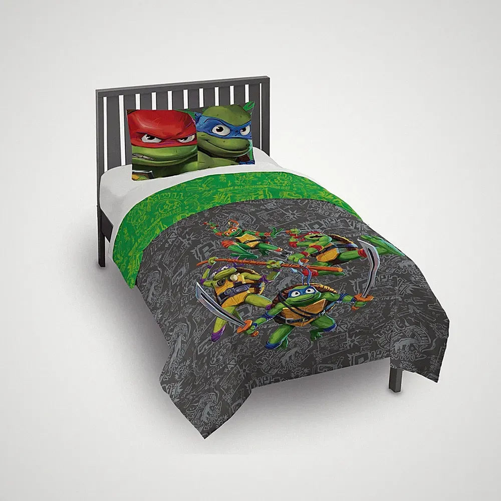 Teenage Mutant Ninja Turtles TMNT Twin / Full Comforter Set by Jay Franco